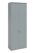 SR 6 - 81 šatní skříň, výsuvné ramínko, 2150x800x400, šedá